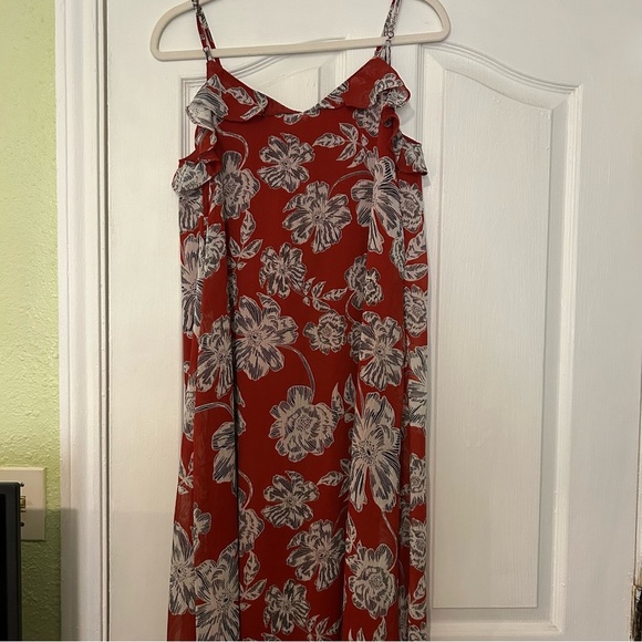 WEWOREWHAT floral maxi dress sz small - Picture 1 of 13